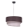 Duolla - Chandelier on a string TRIO 1xE27/40W/230V d. 45 cm anthracite/grey/white