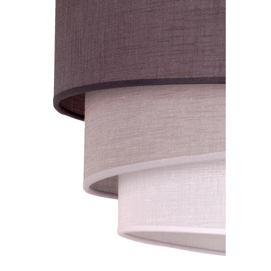 Duolla - Chandelier on a string TRIO 1xE27/40W/230V d. 45 cm anthracite/grey/white