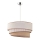 Duolla - Chandelier on a string TRIO 1xE27/40W/230V d. 45 cm beige/brown