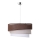 Duolla - Chandelier on a string TRIO 1xE27/40W/230V d. 45 cm brown/beige/white