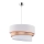 Duolla - Chandelier on a string TRIO 1xE27/40W/230V d. 45 cm gold/white