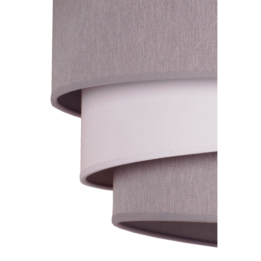 Duolla - Chandelier on a string TRIO 1xE27/40W/230V d. 45 cm grey/white