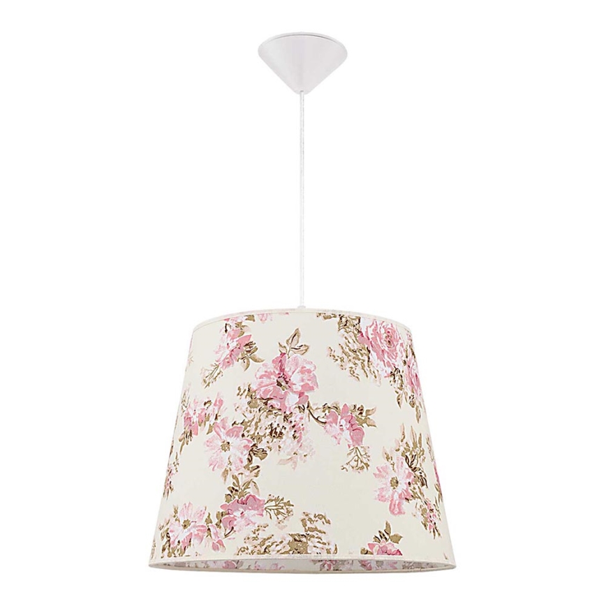 Duolla - Chandelier on a string VIOLIN 1xE27/40W/230V d. 38 cm rose