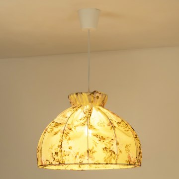 Duolla - Chandelier on a string VIOLIN 1xE27/40W/230V d. 38 cm rose