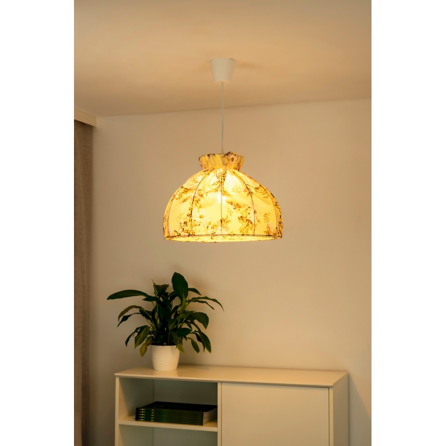 Duolla - Chandelier on a string VIOLIN 1xE27/40W/230V d. 38 cm rose