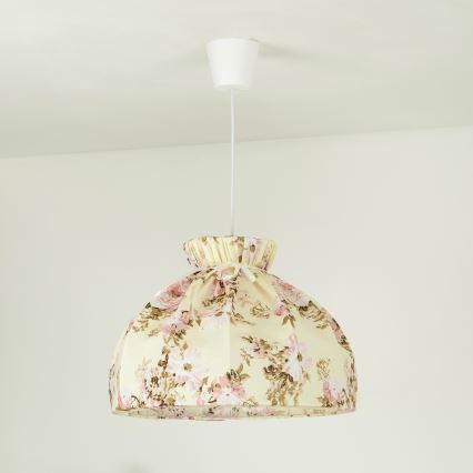 Duolla - Chandelier on a string VIOLIN 1xE27/40W/230V d. 38 cm rose