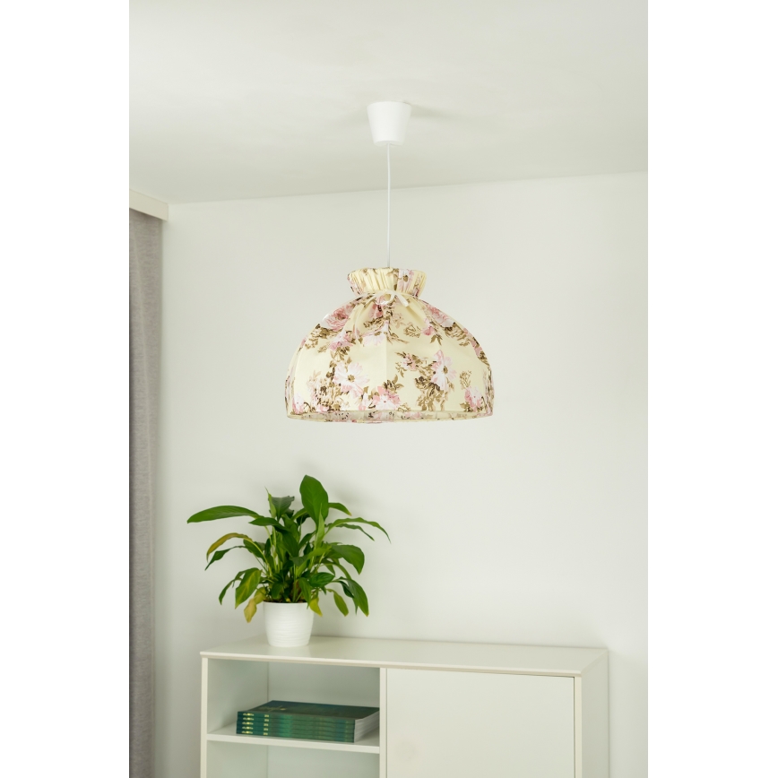 Duolla - Chandelier on a string VIOLIN 1xE27/40W/230V d. 38 cm rose
