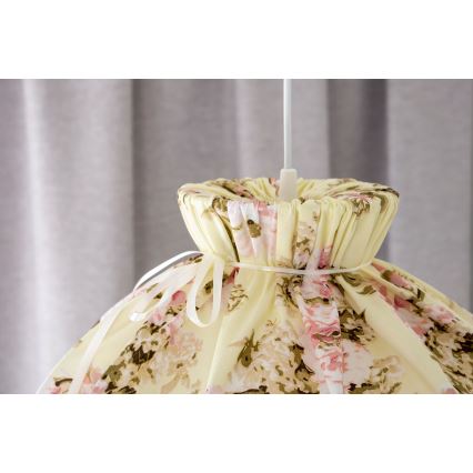 Duolla - Chandelier on a string VIOLIN 1xE27/40W/230V d. 38 cm rose