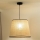 Duolla - Chandelier on a string YUTE 1xE27/15W/230V d. 38 cm grey/black
