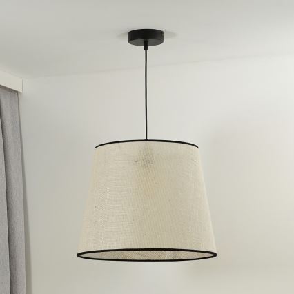 Duolla - Chandelier on a string YUTE 1xE27/15W/230V d. 38 cm grey/black