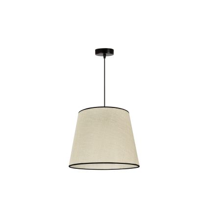 Duolla - Chandelier on a string YUTE 1xE27/15W/230V d. 38 cm grey/black