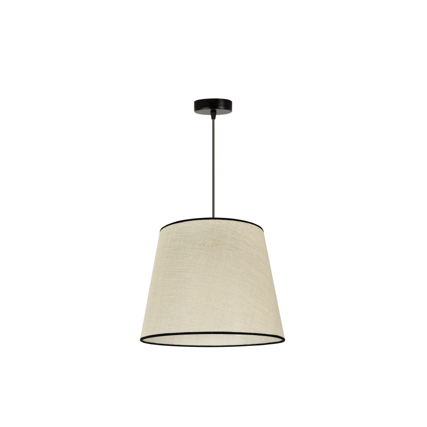 Duolla - Chandelier on a string YUTE 1xE27/15W/230V d. 38 cm grey/black