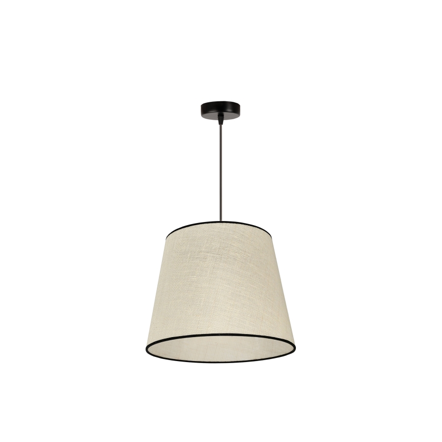 Duolla - Chandelier on a string YUTE 1xE27/15W/230V d. 38 cm grey/black