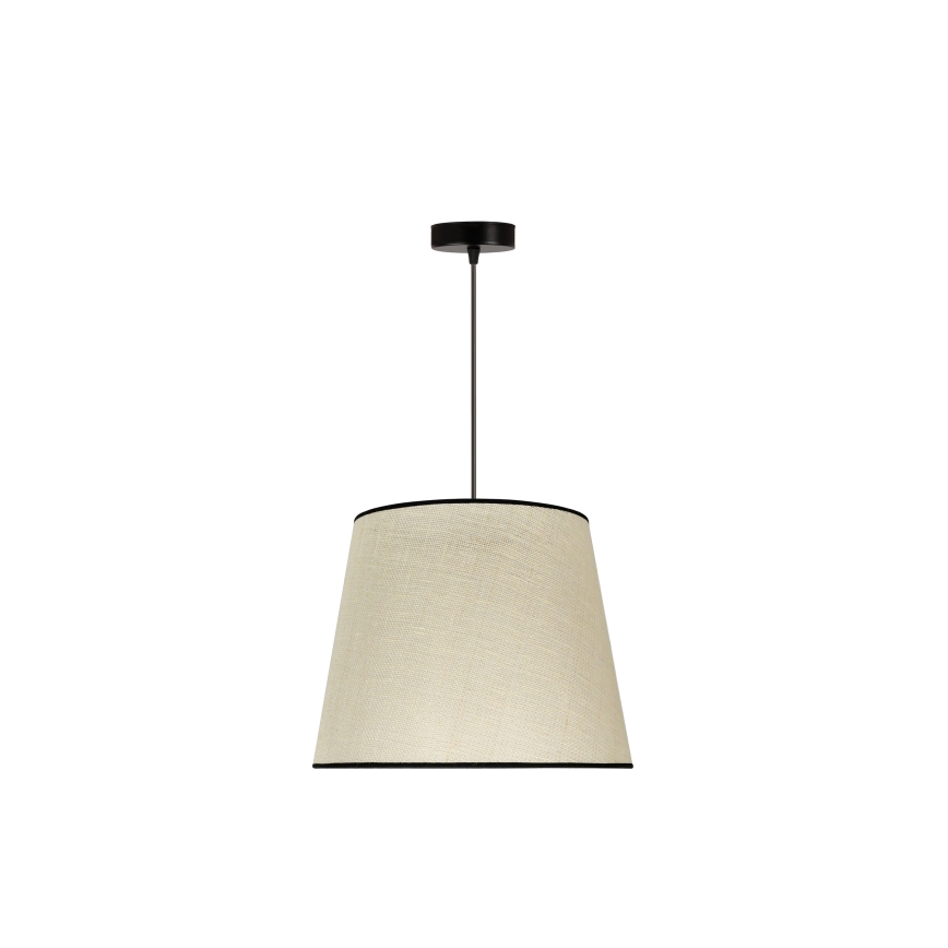 Duolla - Chandelier on a string YUTE 1xE27/15W/230V d. 38 cm grey/black