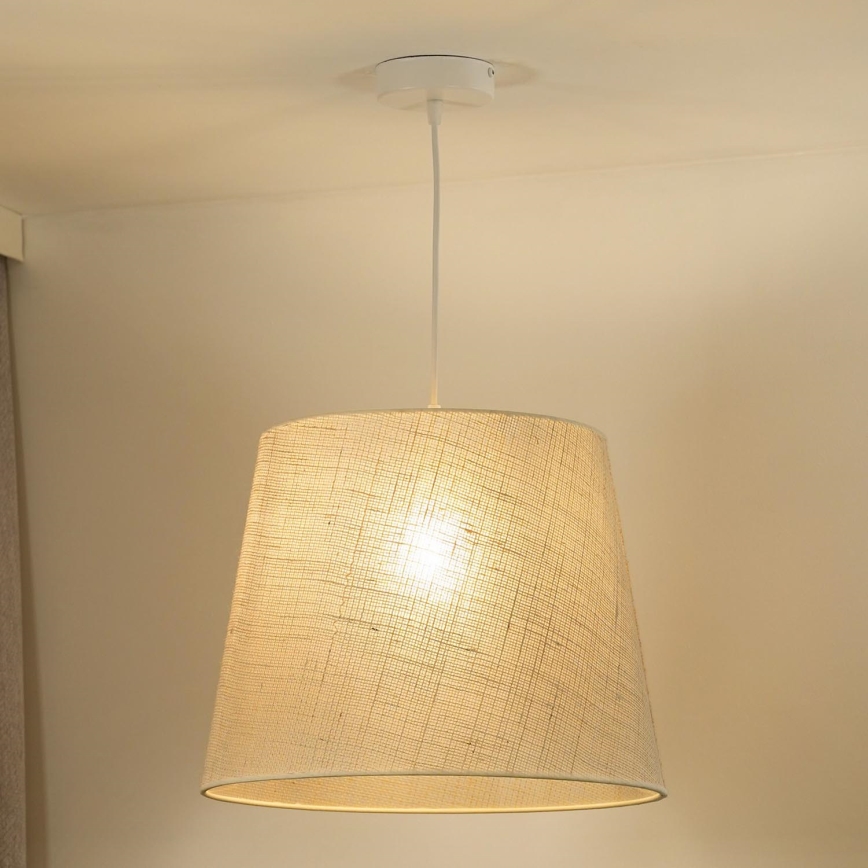 Duolla - Chandelier on a string YUTE 1xE27/15W/230V d. 38 cm grey