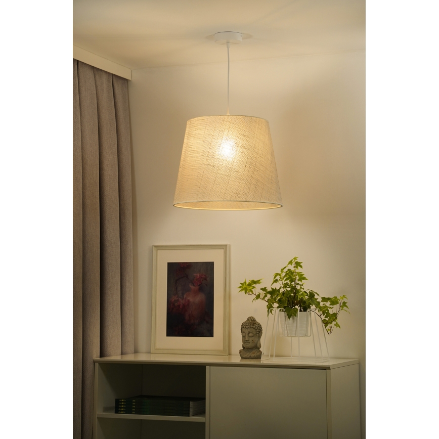 Duolla - Chandelier on a string YUTE 1xE27/15W/230V d. 38 cm grey