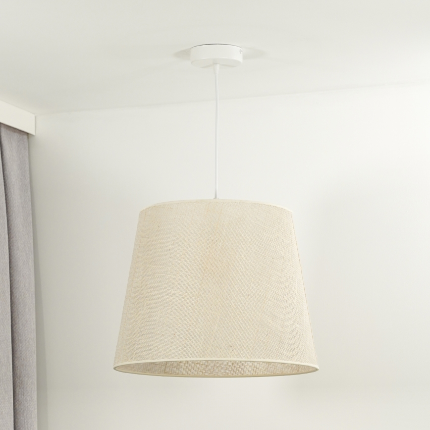Duolla - Chandelier on a string YUTE 1xE27/15W/230V d. 38 cm grey