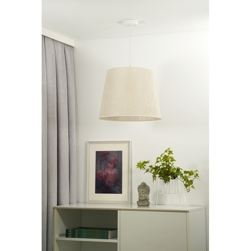 Duolla - Chandelier on a string YUTE 1xE27/15W/230V d. 38 cm grey