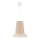 Duolla - Children's chandelier on a string BALLET 1xE27/40W/230V d. 21 cm beige