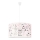 Duolla - Children's chandelier on a string PRINT M 1xE27/40W/230V d. 35 cm fairytale