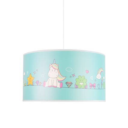 Duolla - Children's chandelier on a string UNICORN 1xE27/15W/230V d. 35 cm