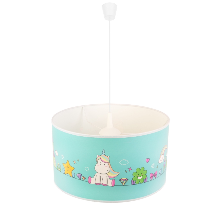 Duolla - Children's chandelier on a string UNICORN 1xE27/15W/230V d. 35 cm