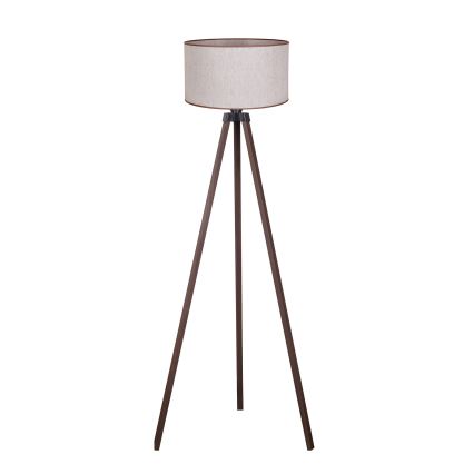 Duolla - Floor lamp 1xE27/60W/230V d. 44 cm beige/brown