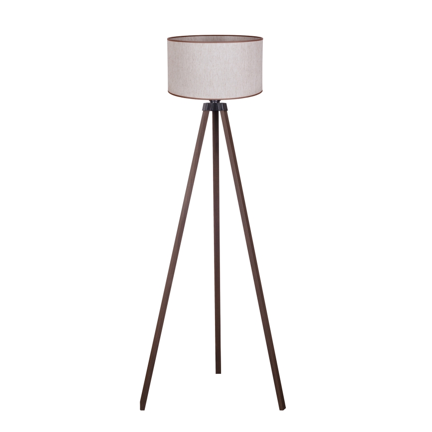 Duolla - Floor lamp 1xE27/60W/230V d. 44 cm beige/brown