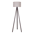 Duolla - Floor lamp 1xE27/60W/230V d. 44 cm beige/wenge