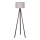 Duolla - Floor lamp 1xE27/60W/230V d. 44 cm beige/wenge