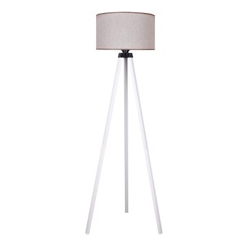 Duolla - Floor lamp 1xE27/60W/230V d. 44 cm beige/white