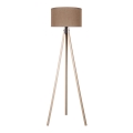 Duolla - Floor lamp 1xE27/60W/230V d. 44 cm brown/beige