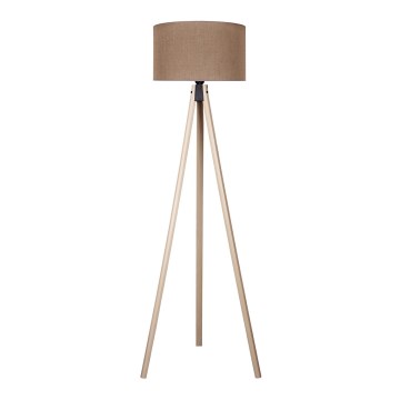 Duolla - Floor lamp 1xE27/60W/230V d. 44 cm brown/beige