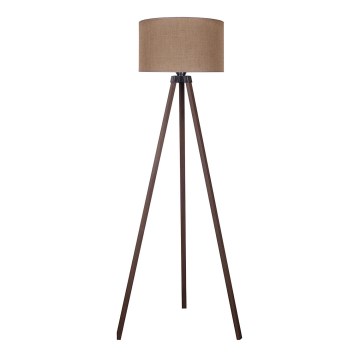 Duolla - Floor lamp 1xE27/60W/230V d. 44 cm brown