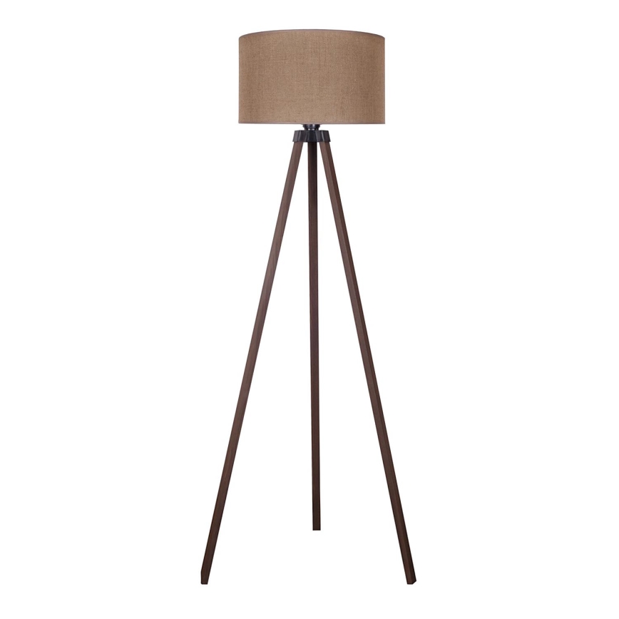 Duolla - Floor lamp 1xE27/60W/230V d. 44 cm brown