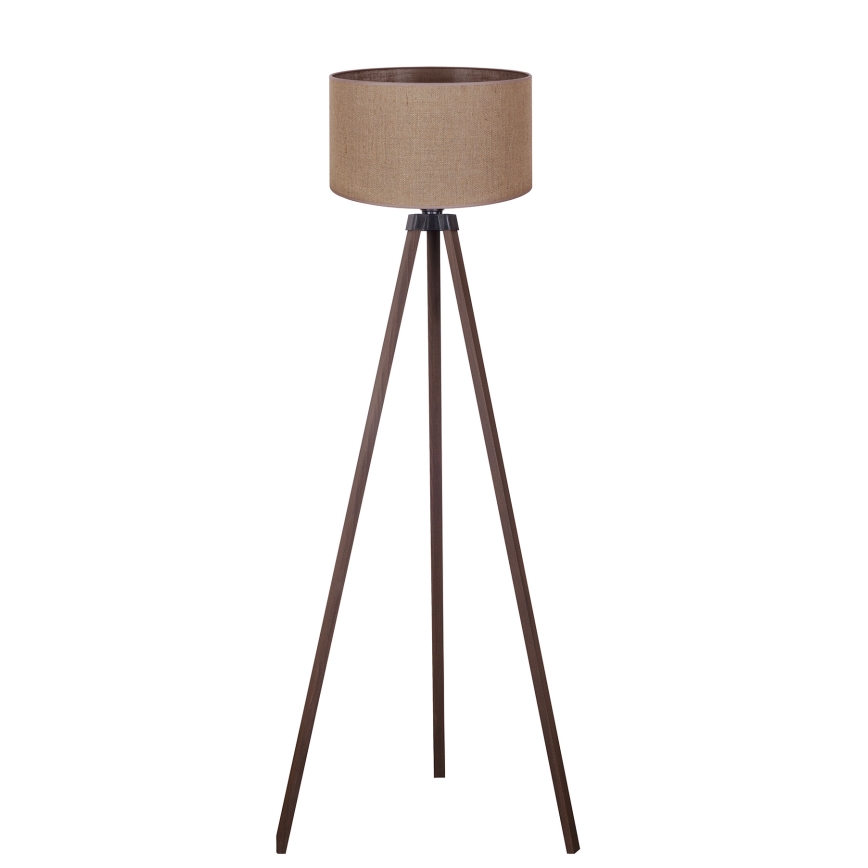 Duolla - Floor lamp 1xE27/60W/230V d. 44 cm brown