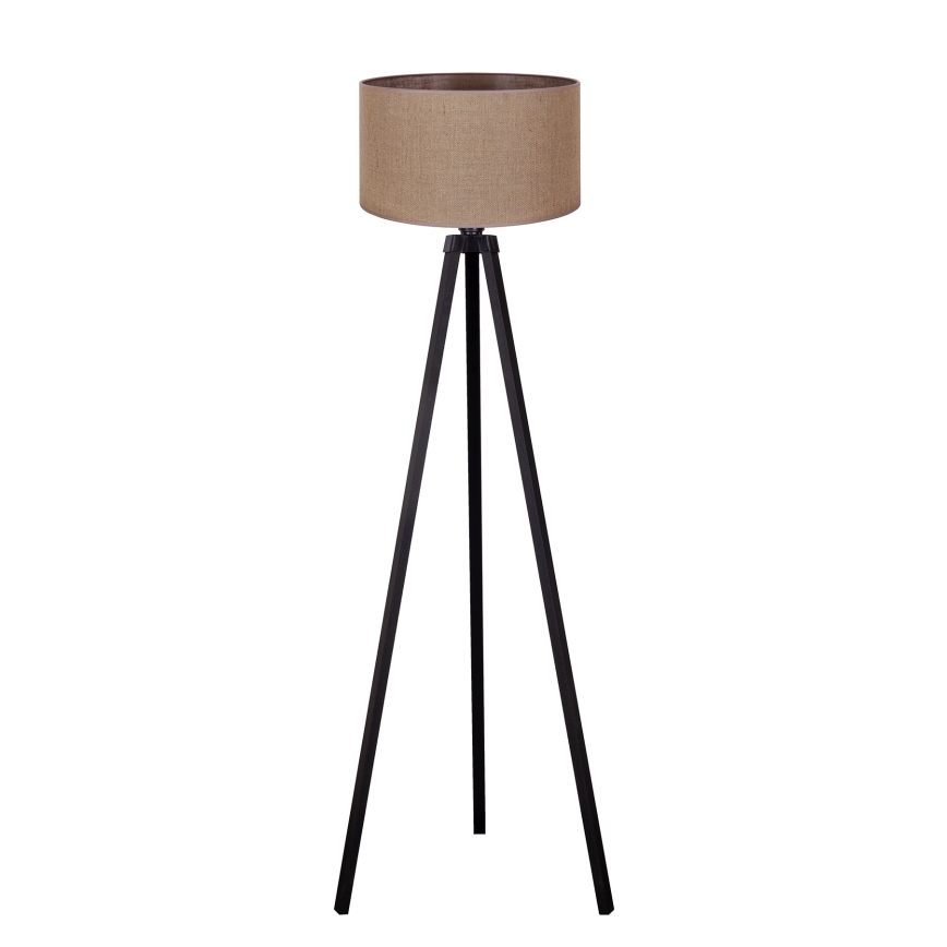 Duolla - Floor lamp 1xE27/60W/230V d. 44 cm brown/wenge