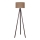 Duolla - Floor lamp 1xE27/60W/230V d. 44 cm brown/wenge