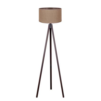 Duolla - Floor lamp 1xE27/60W/230V d. 44 cm brown/wenge