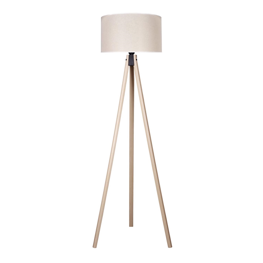 Duolla - Floor lamp 1xE27/60W/230V d. 44 cm creamy/beige