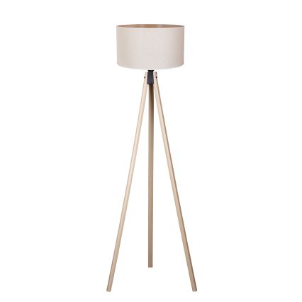 Duolla - Floor lamp 1xE27/60W/230V d. 44 cm creamy/beige