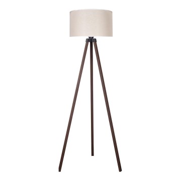 Duolla - Floor lamp 1xE27/60W/230V d. 44 cm creamy/brown