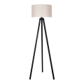 Duolla - Floor lamp 1xE27/60W/230V d. 44 cm creamy/wenge