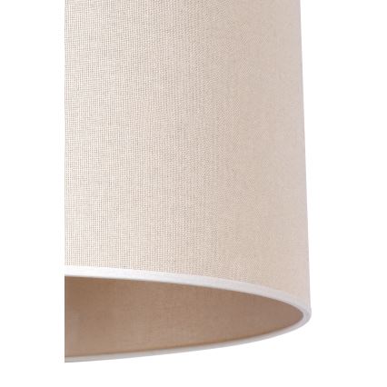 Duolla - Floor lamp 1xE27/60W/230V d. 44 cm creamy/wenge
