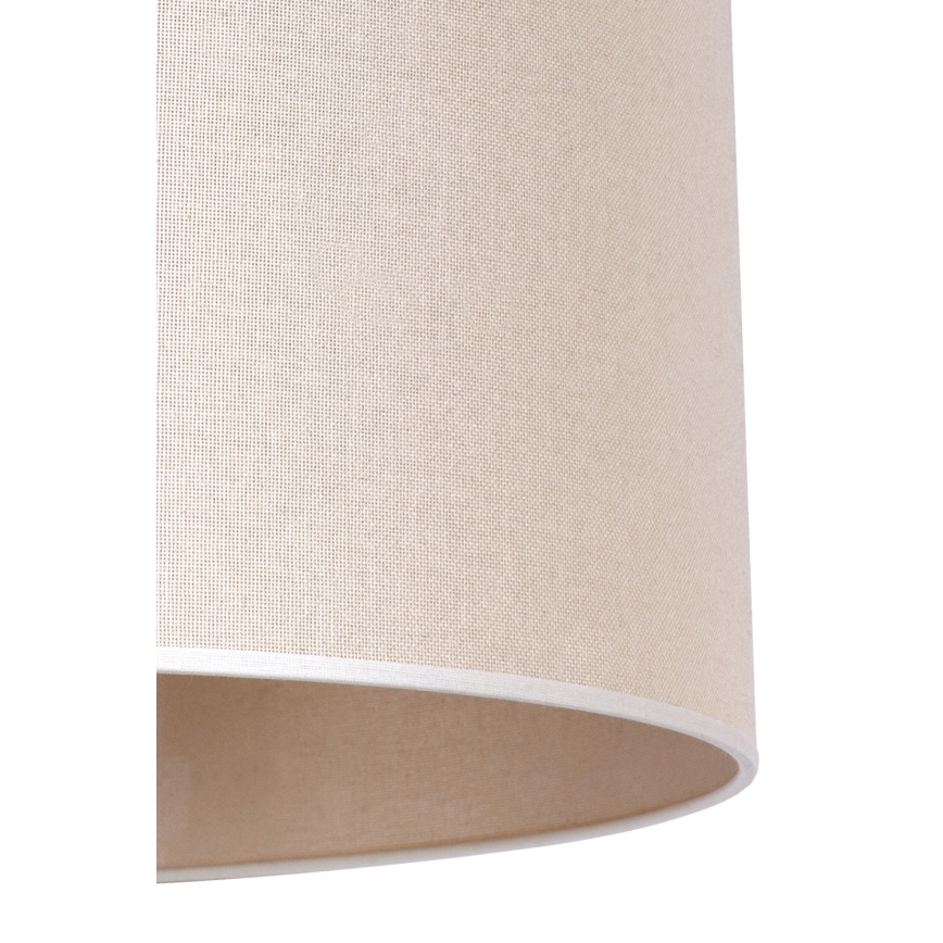 Duolla - Floor lamp 1xE27/60W/230V d. 44 cm creamy/wenge