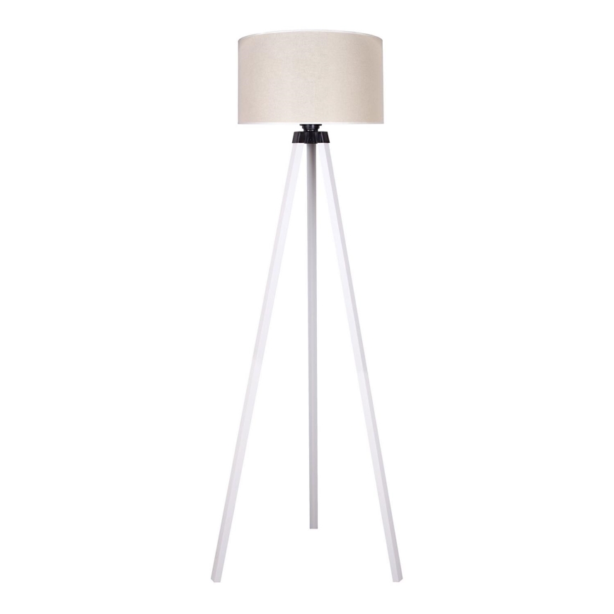 Duolla - Floor lamp 1xE27/60W/230V d. 44 cm creamy/white