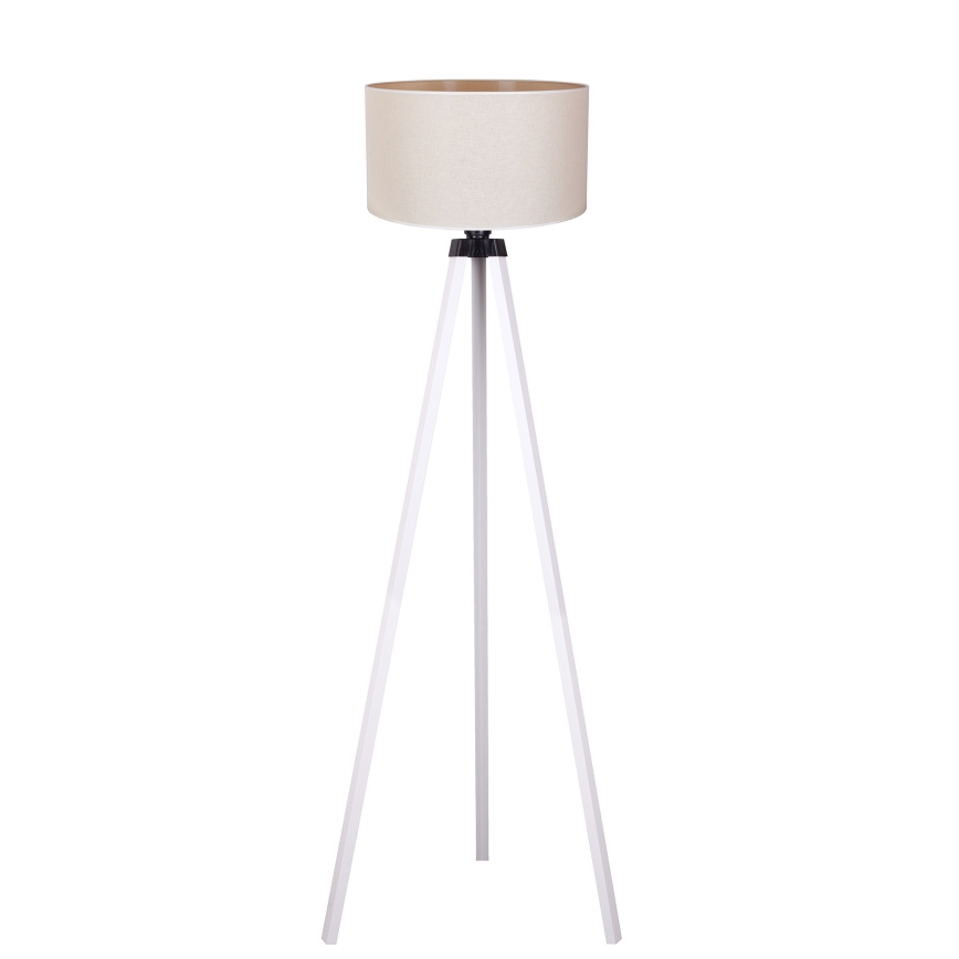 Duolla - Floor lamp 1xE27/60W/230V d. 44 cm creamy/white