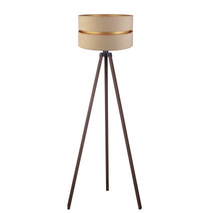 Duolla - Floor lamp DUO 1xE27/60W/230V d. 44 cm beige/brown