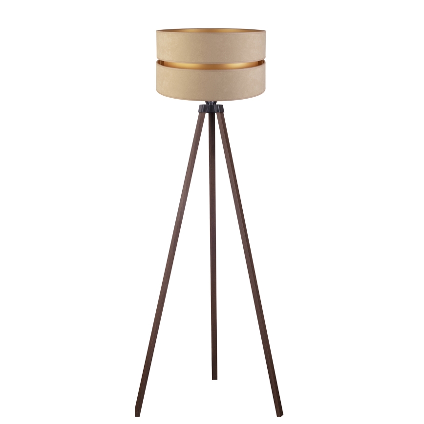 Duolla - Floor lamp DUO 1xE27/60W/230V d. 44 cm beige/brown