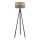 Duolla - Floor lamp DUO 1xE27/60W/230V d. 44 cm beige/grey/wenge